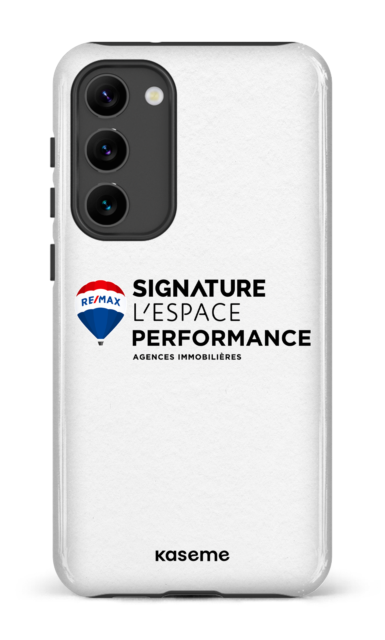 Galaxy S23 Plus Tough Gloss Remax Signature L'Espace & Performance Blanc -