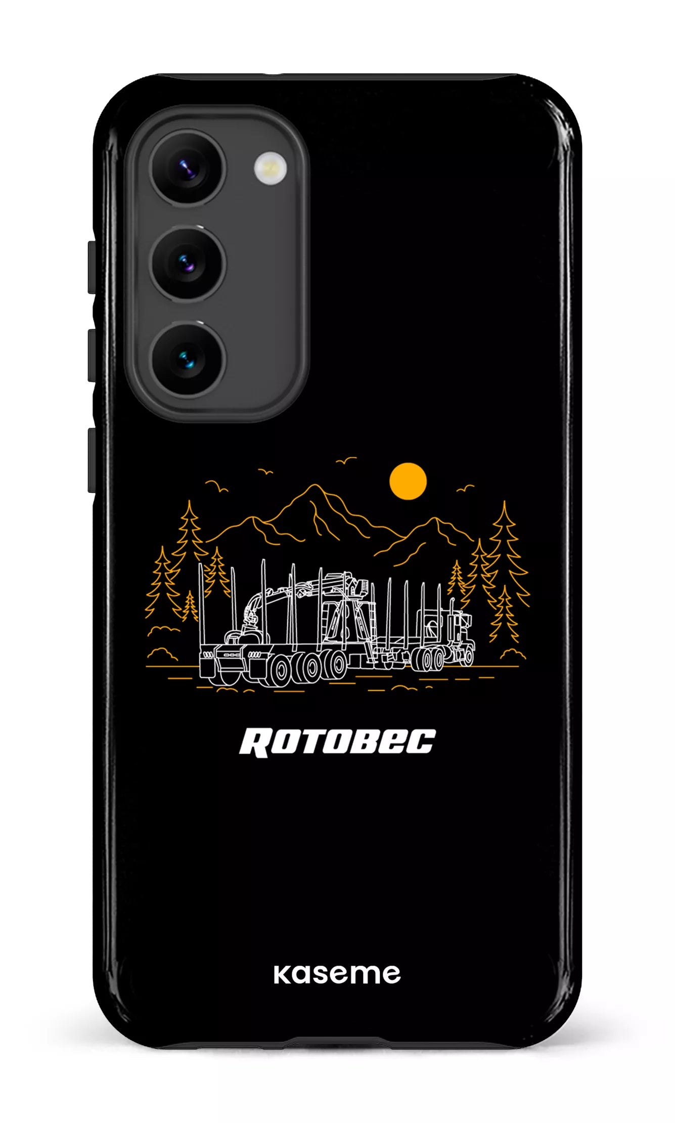 Galaxy S23 Plus Tough Gloss Rotobec Noir -