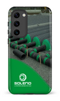 Galaxy S23 Plus Tough Gloss Soleno tuyaux vert x vague -
