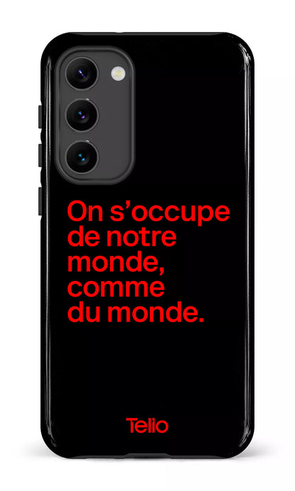 Galaxy S23 Plus Tough Gloss Telio Noir -