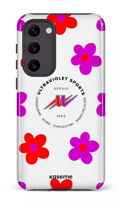 Galaxy S23 Plus Tough Gloss UltraViolet Fleurs -