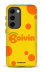 Galaxy S23 Tough Gloss Boivin Jaune x Ronds -