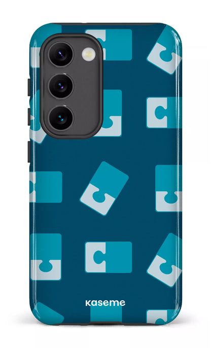 Galaxy S23 Tough Gloss Casse-tête Bleu -