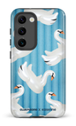 Galaxy S23 Tough Gloss Cygne par Club Piscine -