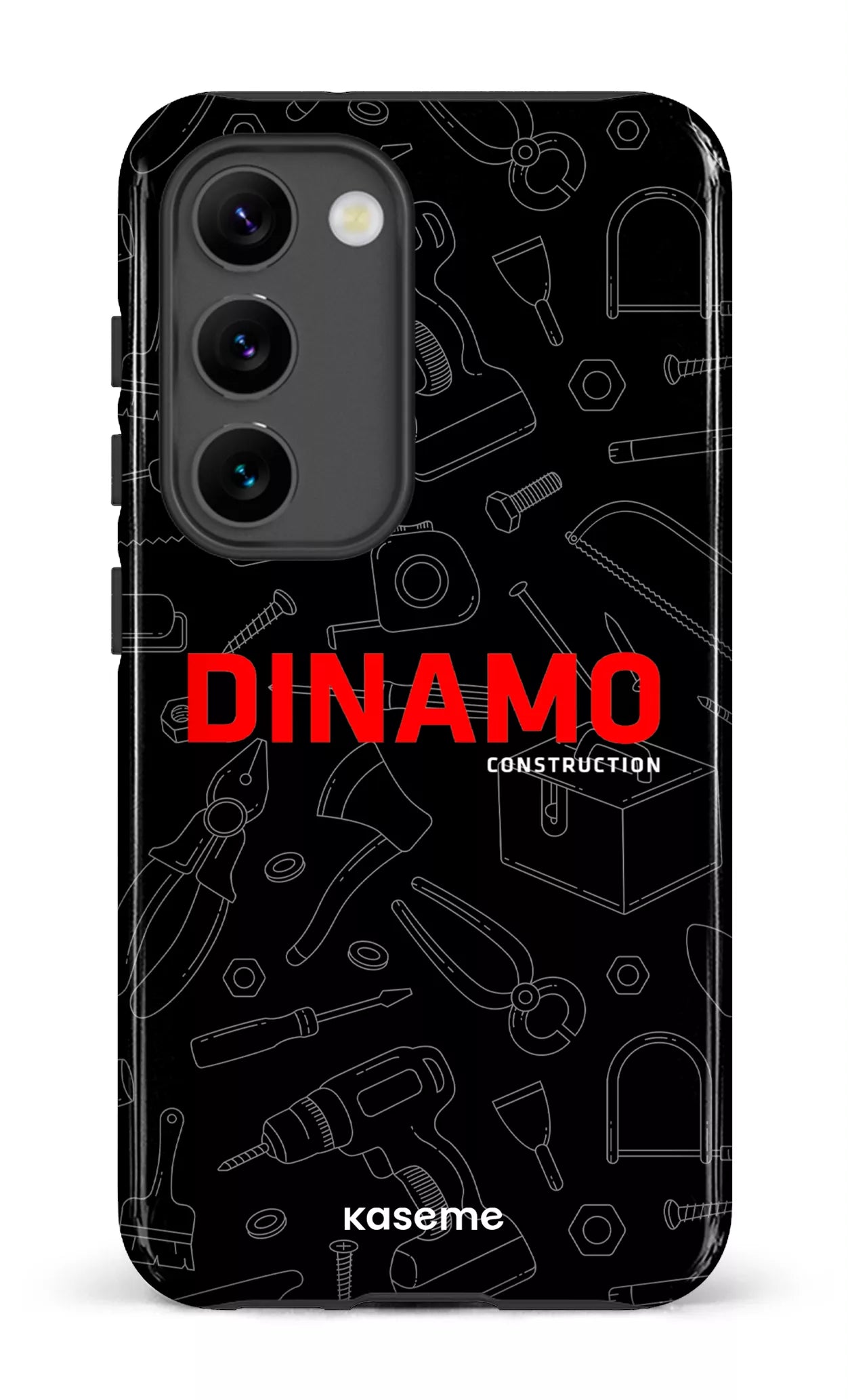 Galaxy S23 Tough Gloss Dinamo Noir -