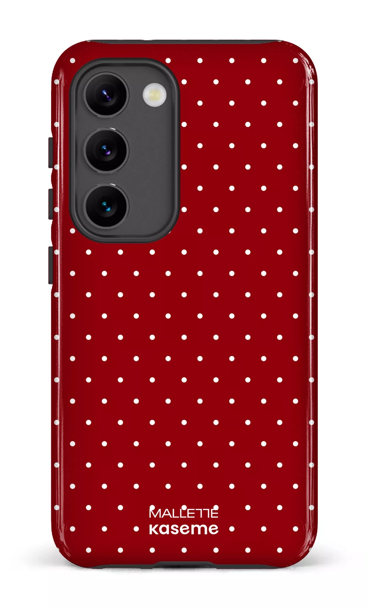 Galaxy S23 Tough Gloss Ditsy Rouge x Mallette -