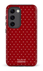 Galaxy S23 Tough Gloss Ditsy Rouge x Mallette -
