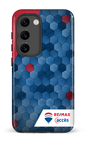 Galaxy S23 Tough Gloss Exagones texturés -