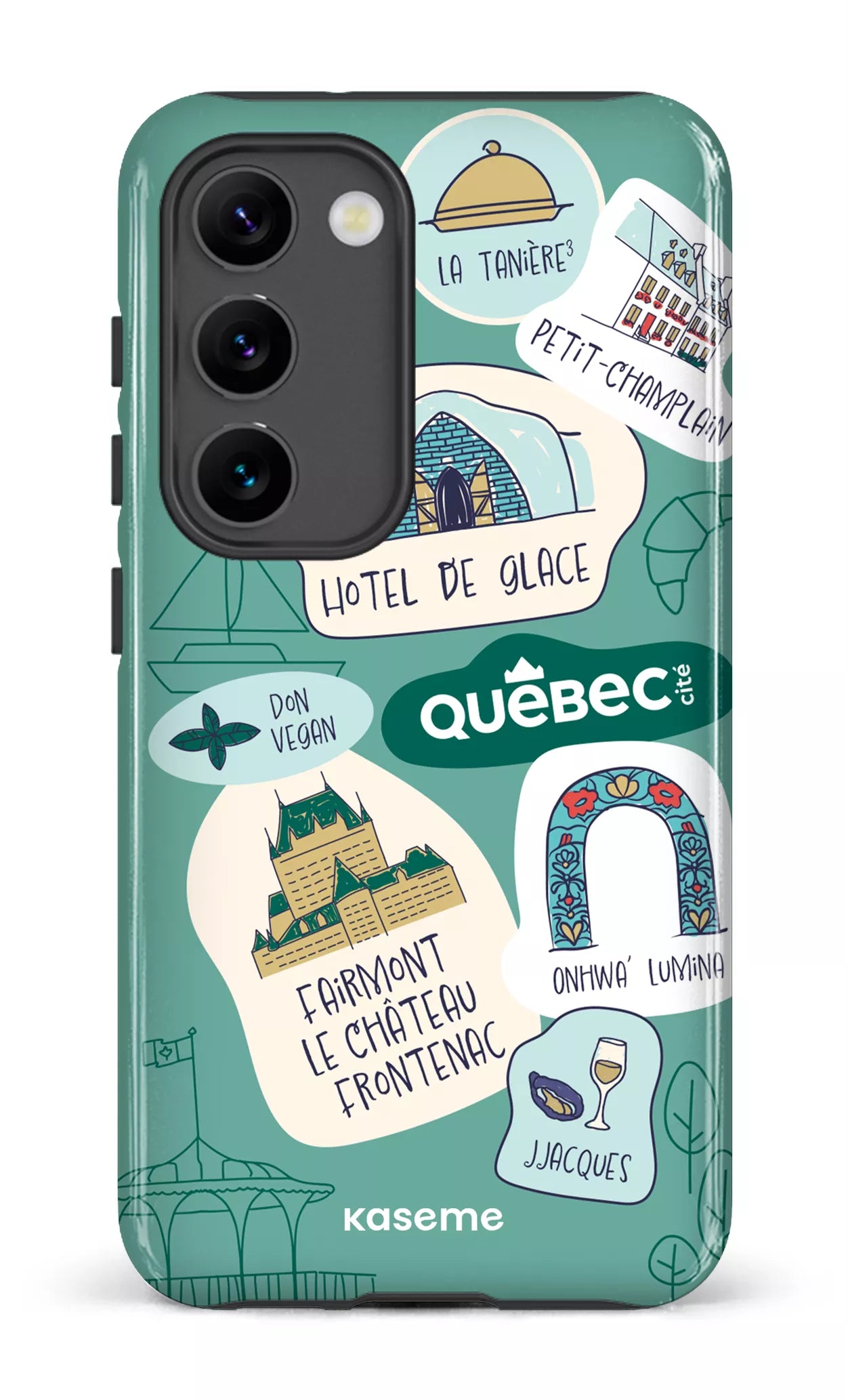 Galaxy S23 Tough Gloss Explorez Québec -