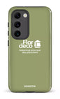 Galaxy S23 Tough Gloss Flordeco logo Sauge -