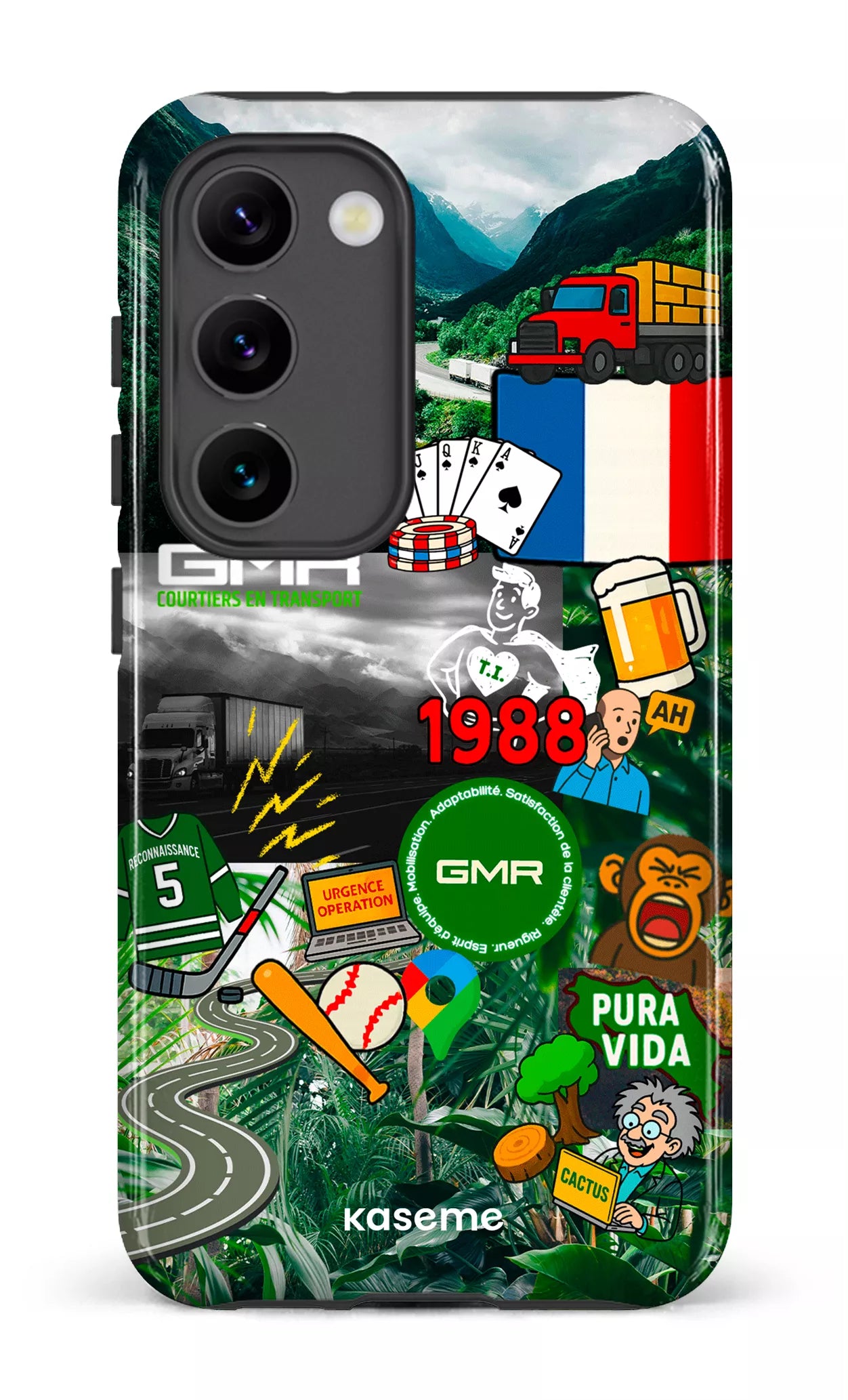 Galaxy S23 Tough Gloss GMR Collage -