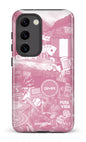 Galaxy S23 Tough Gloss GMR Collage Rose -