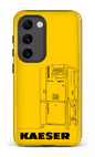 Galaxy S23 Tough Gloss Kaeser - The Golden Blueprint -