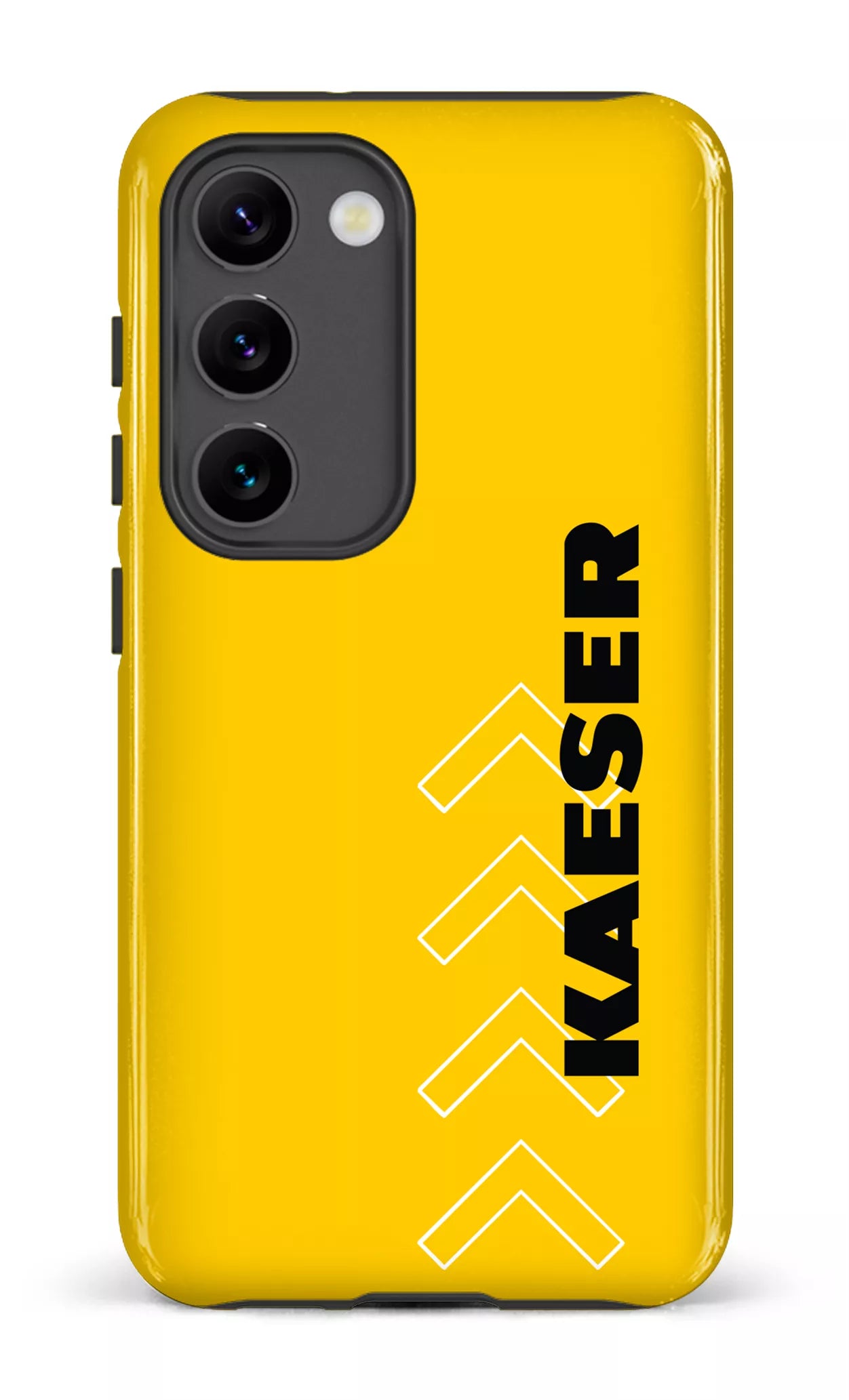 Galaxy S23 Tough Gloss Kaeser Flèches Jaune -