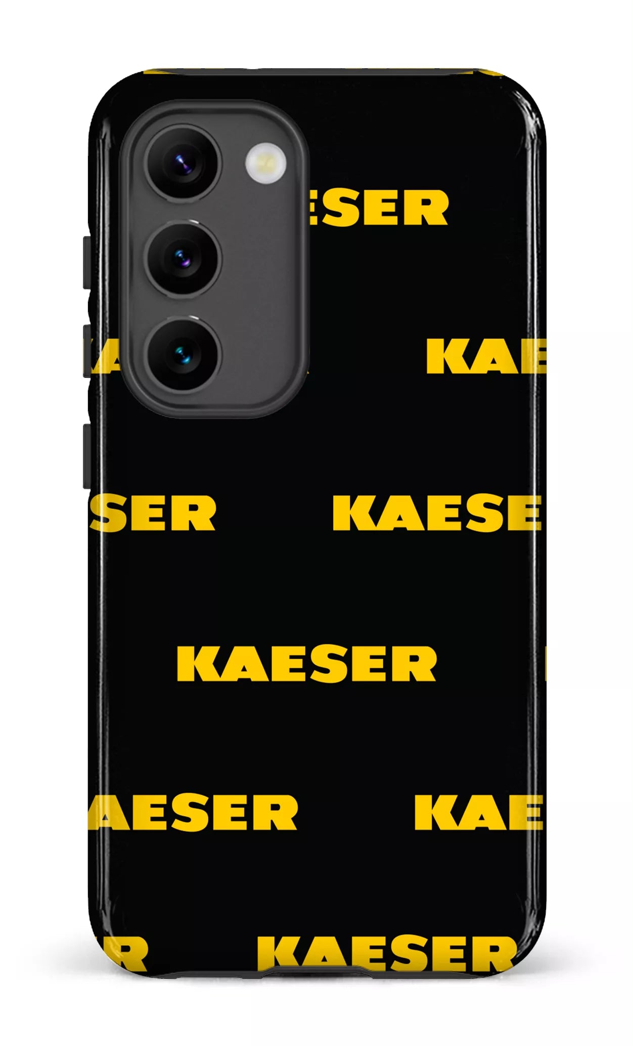 Galaxy S23 Tough Gloss Kaeser Pattern Noir -