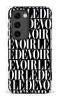 Galaxy S23 Tough Gloss Le Devoir — Gros logos -