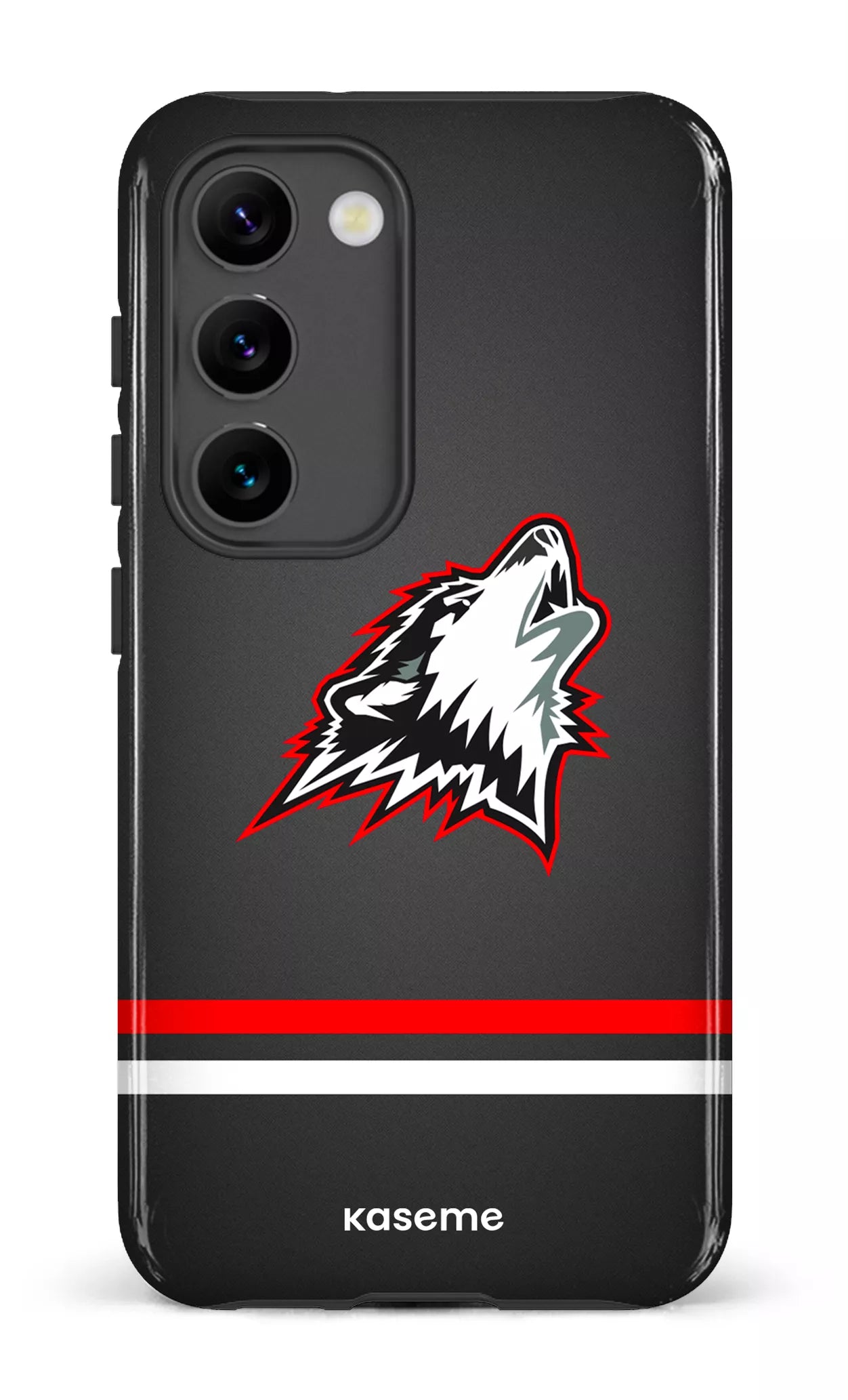 Galaxy S23 Tough Gloss Les Huskies Gris -