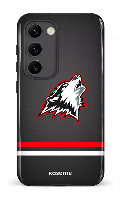 Galaxy S23 Tough Gloss Les Huskies Gris -
