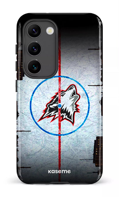 Galaxy S23 Tough Gloss Les Huskies Patinoire -