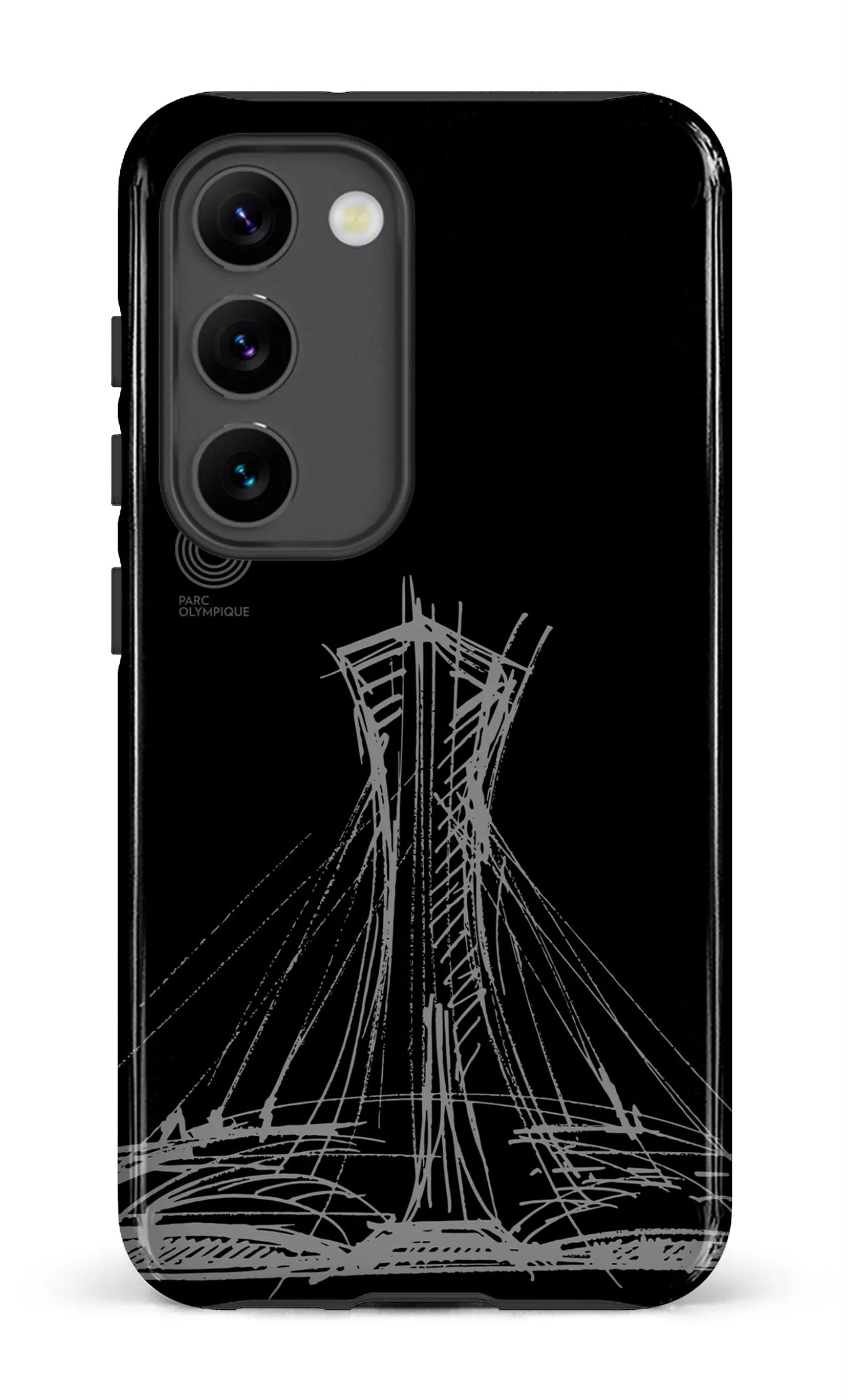 Galaxy S23 Tough Gloss Parc Olympique - Croquis Noir -