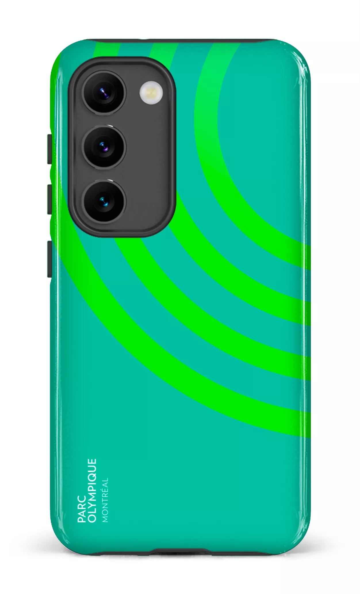 Galaxy S23 Tough Gloss Parc Olympique - Logo Vert -