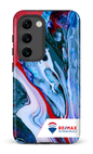 Galaxy S23 Tough Gloss Peinture marbrée claire de Francheville -