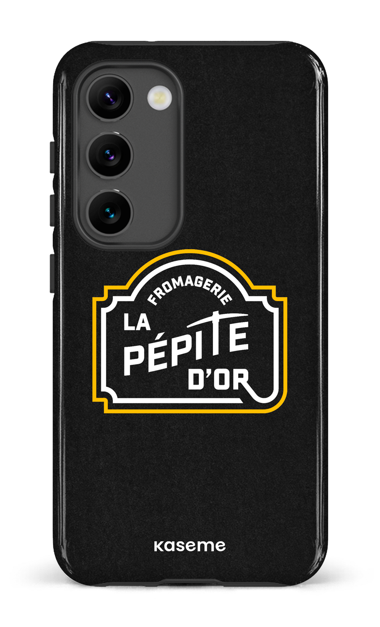 Galaxy S23 Tough Gloss Pépite Noir -