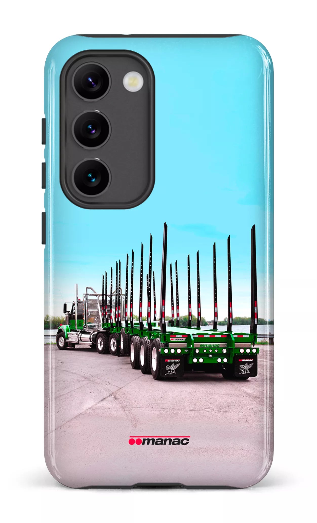 Galaxy S23 Tough Gloss Powerwing Log Trailer -