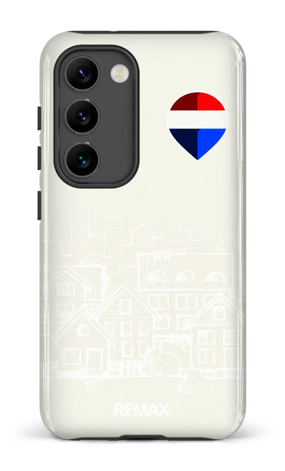 Galaxy S23 Tough Gloss Remax Sketch Beige -