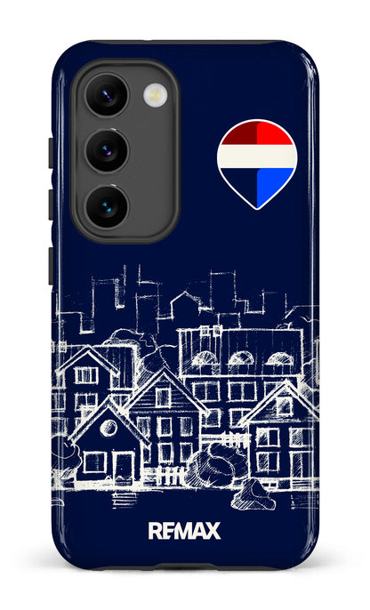 Galaxy S23 Tough Gloss Remax Sketch Bleu -