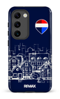 Galaxy S23 Tough Gloss Remax Sketch Bleu -