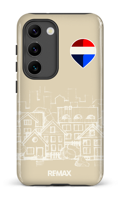 Galaxy S23 Tough Gloss Remax Sketch Crème -