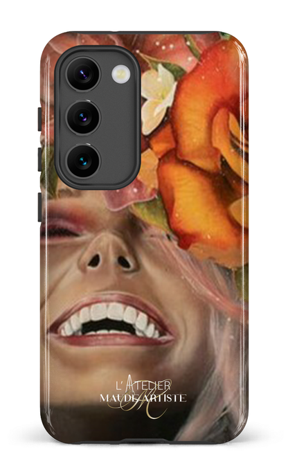 Galaxy S23 Tough Gloss Smiley by Maude -