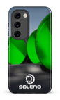 Galaxy S23 Tough Gloss Soleno gros tuyaux vert -