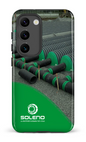 Galaxy S23 Tough Gloss Soleno tuyaux vert x vague -