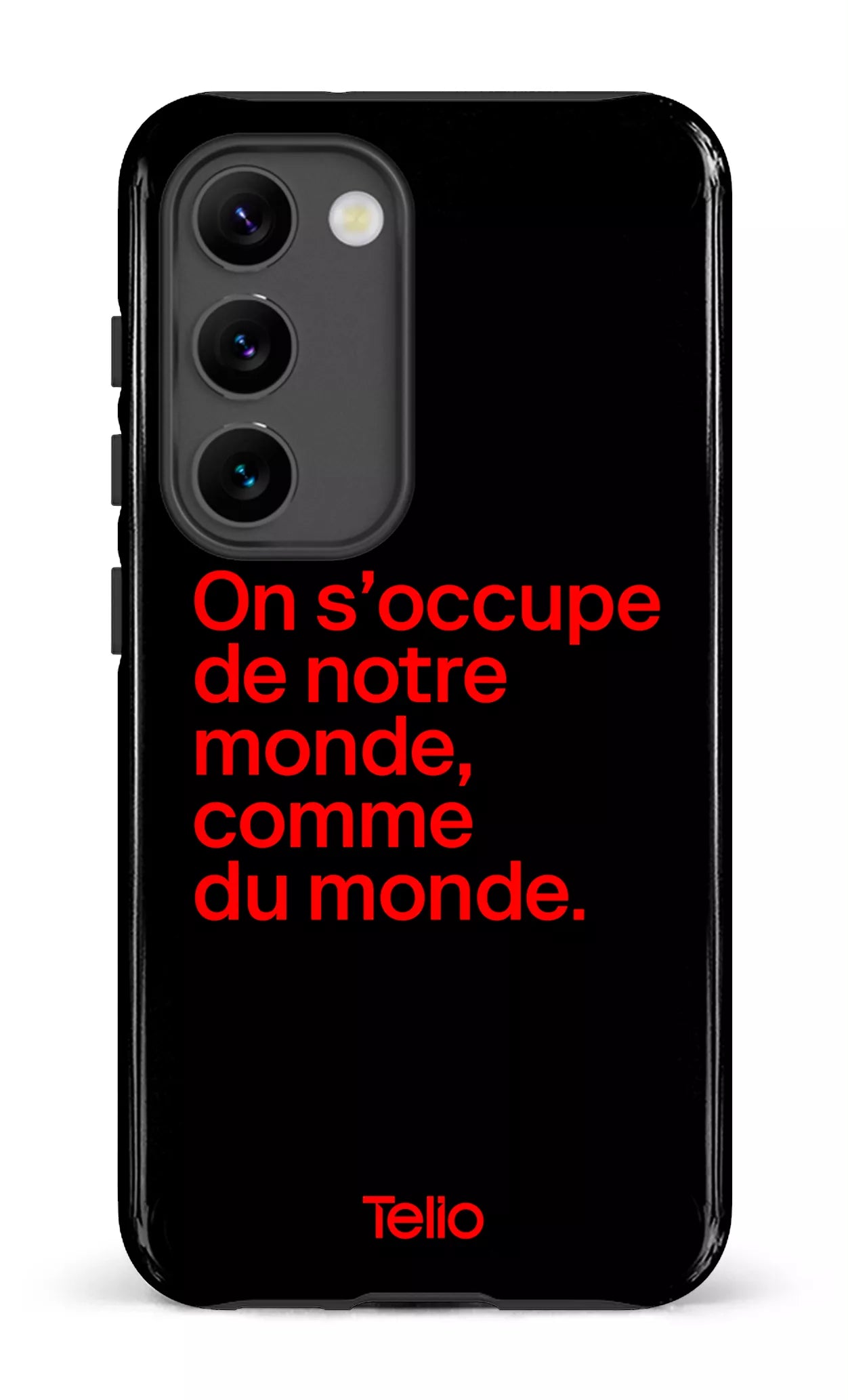 Galaxy S23 Tough Gloss Telio Noir -