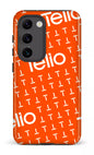 Galaxy S23 Tough Gloss Telio Orange -