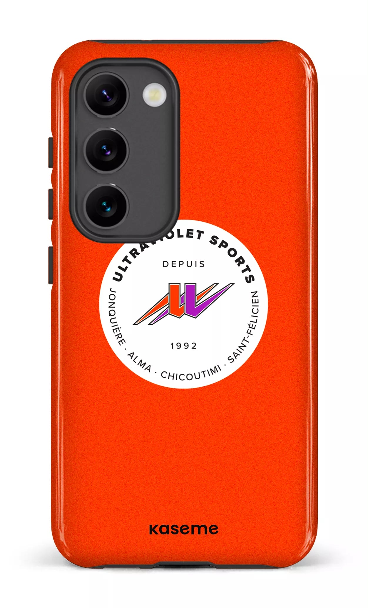 Galaxy S23 Tough Gloss UltraViolet - Orange -