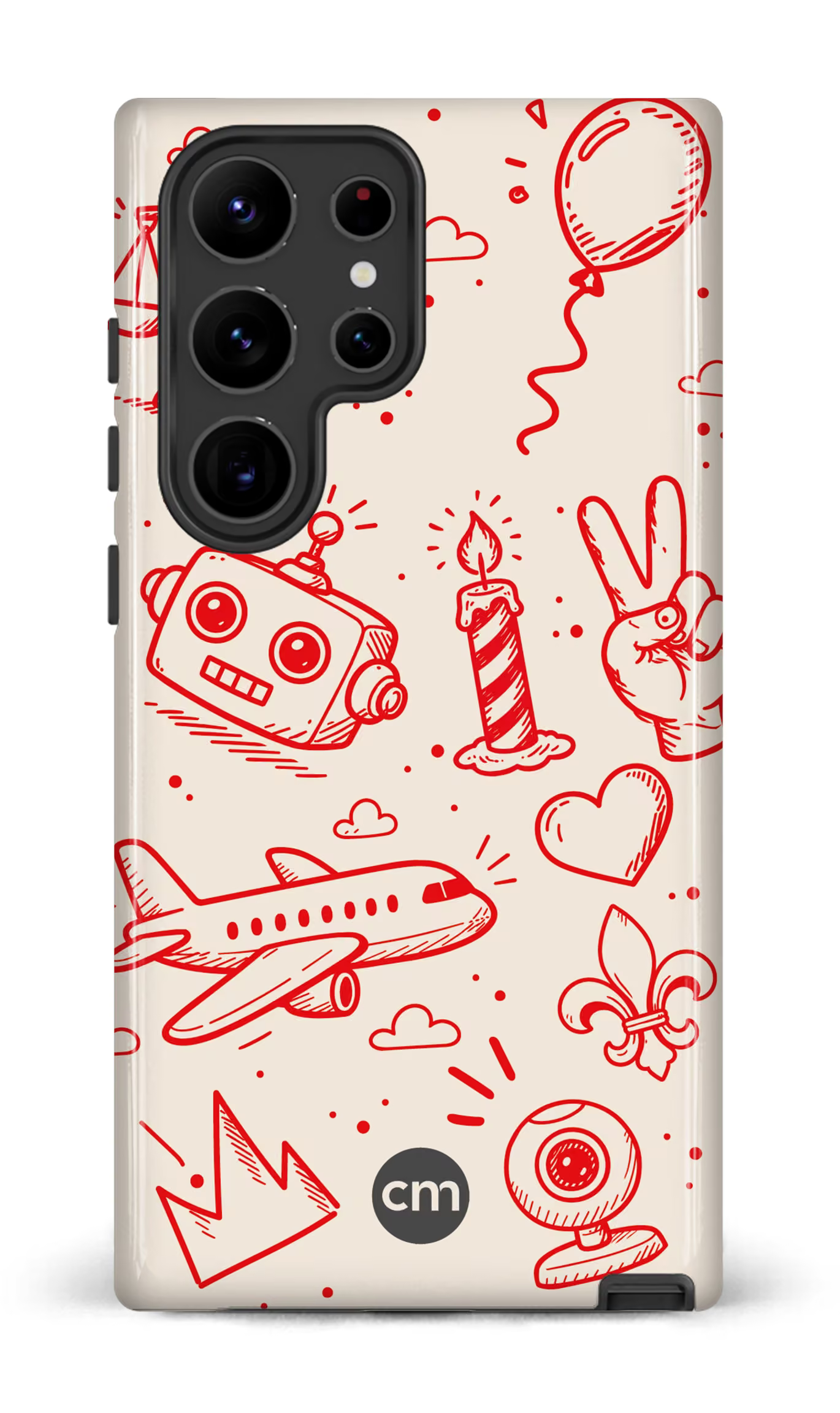 Galaxy S23 Ultra Tough Gloss 20 ans Crakmedia -