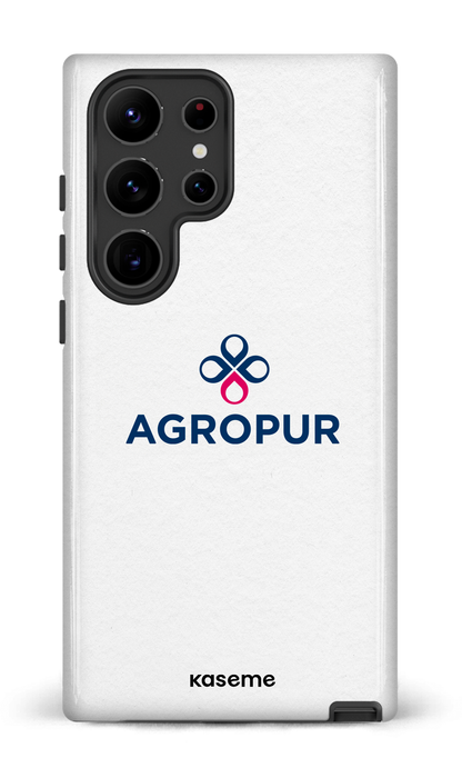 Galaxy S23 Ultra Tough Gloss Agropur Blanc -