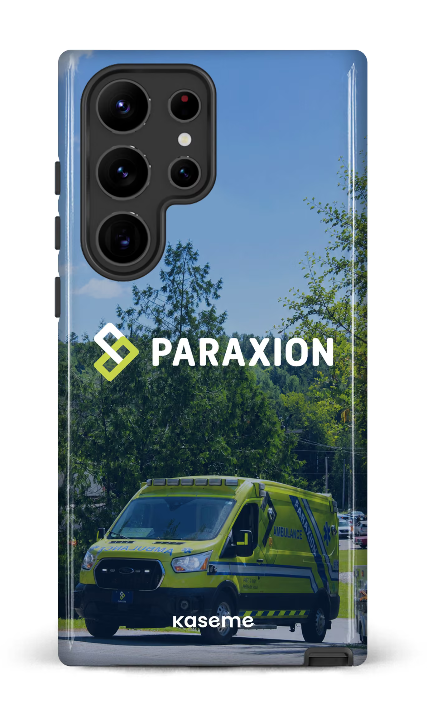 Galaxy S23 Ultra Tough Gloss Ambulance Paraxion -