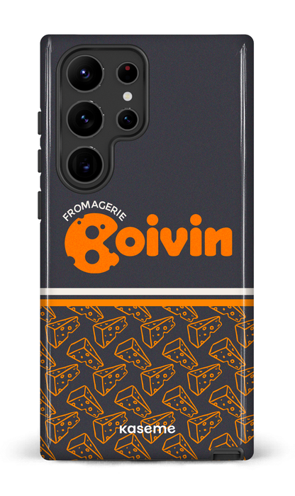 Galaxy S23 Ultra Tough Gloss Boivin Gris x Fromages -