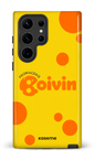 Galaxy S23 Ultra Tough Gloss Boivin Jaune x Ronds -