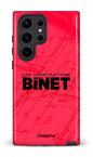 Galaxy S23 Ultra Tough Gloss Constructions Binet Rouge -