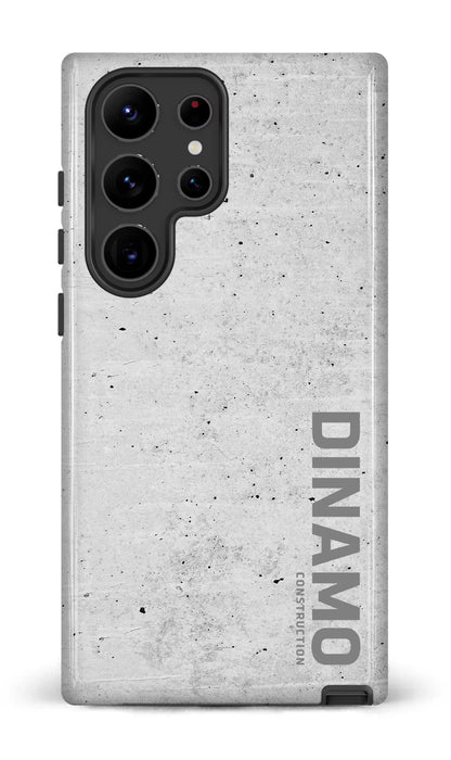 Galaxy S23 Ultra Tough Gloss Dinamo Gris x Logo Gris -