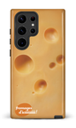 Galaxy S23 Ultra Tough Gloss Fromage Suisse Logo -