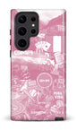 Galaxy S23 Ultra Tough Gloss GMR Collage Rose -