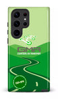 Galaxy S23 Ultra Tough Gloss GMR Route Vert -