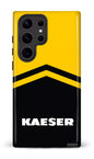 Galaxy S23 Ultra Tough Gloss Kaeser Noir et Jaune -