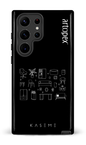 Galaxy S23 Ultra Tough Gloss L'essentiel noir par Artopex -